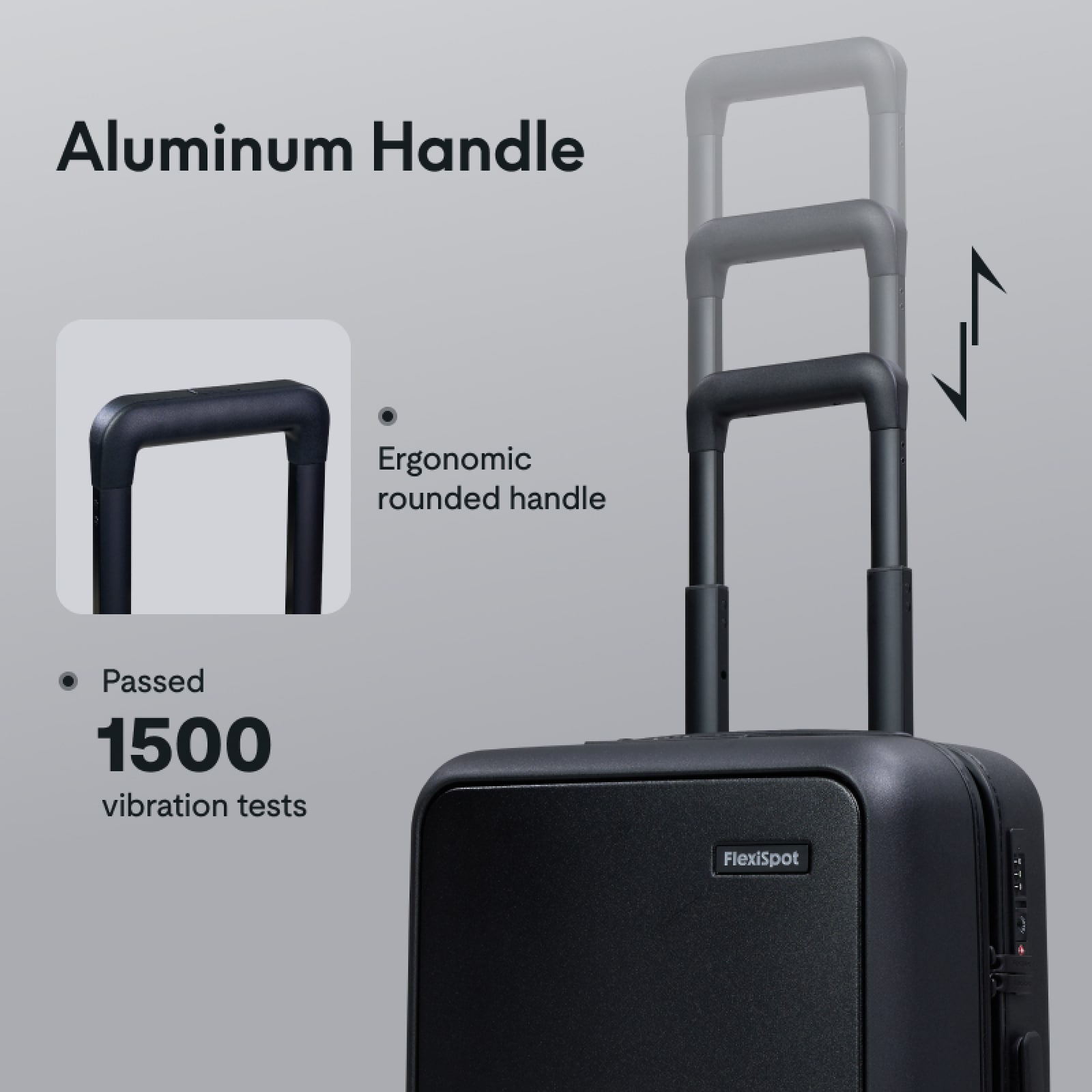 Rolling Suitcase With Spinner Wheels Expandable Hard Luggage_voghion.com